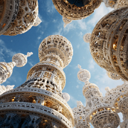 quietlight 3D fractal world architecture entwined with intric b1e01563-f8bc-4543-a688-99b5f6de10a2 0